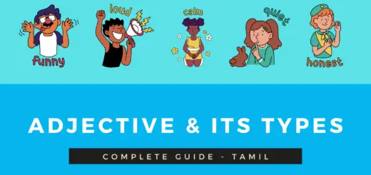 adjective & its types with real examples