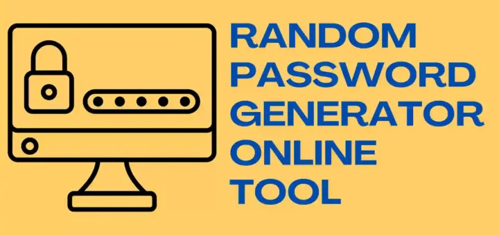 Random password generator tool online
