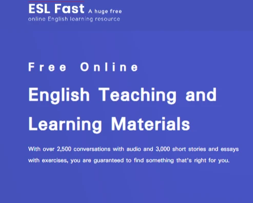 ESL Fast English Listening Website