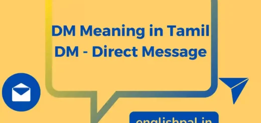 DM meaning in Tamil
